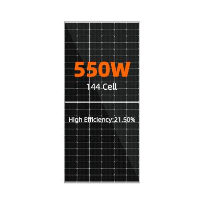 China New Current Monocrystalline Solar Panel 530w 535w 540w 545w 550w Solar Panels For Home Solar System 182mmx182mm for sale