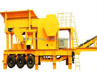 China Mine Professional Mobile Crushing Mining And Construction Aggregate Plant for sale