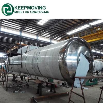 China SS304 OEM 28CBM stainless steel diesel fuel tank for sale for sale