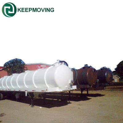 China Good Quality Mud Slurry Truck Trailer 24CBM Sewage Transport Vacuum Suction Tank Truck for sale