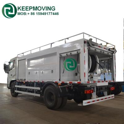 China Dongfeng 4x2 5000L Sewer Jet Truck With Root Cutting Nozzle 3CBM 4CBM 5CBM 6CBM 7CBM for sale