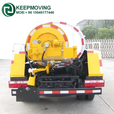 China 4X2 JAC 3CBM Muti-Funtional Sewage Jetting Truck 3CBM 4CBM 5CBM 6CBM 7CBM for sale