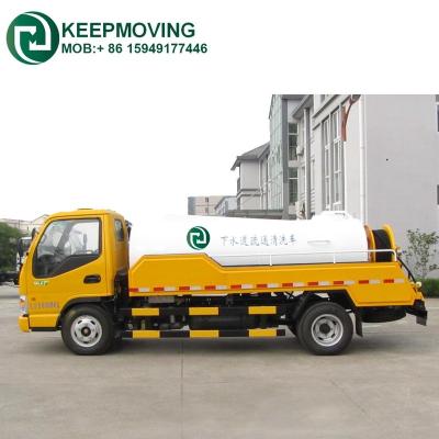 China Dongfeng 4x2 High Pressure Water Jet Truck 3CBM 4CBM 5CBM 6CBM 7CBM for sale