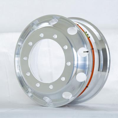 China China Factory Forged Aluminum Trim Ring Aluminum Alloy 9*22.5 Truck Wheel Rim for sale