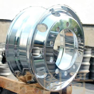 China Aluminum 10 Hole Forged Aluminum Alloy 9*22.5 Truck Wheel Hub for sale