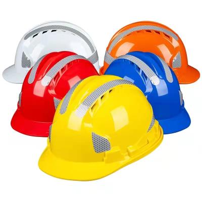 China Tremendous thickened anti safety helmet construction site construction safety helmet ABS breathable safety helmet SH01 for sale