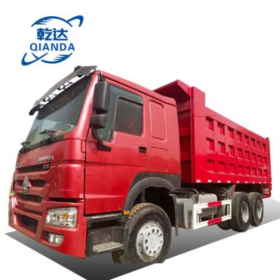 China Aluminum alloy Sinotruk 6X4 10 wheel dump truck second hand sales mine dump truck diesel engine for sale