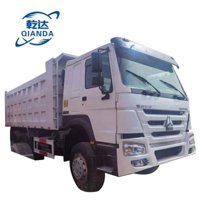 China Aluminum Alloy Dump Truck 6*4 351-450 Horsepower Circuit Double Air Brake Rear Dump Truck for sale