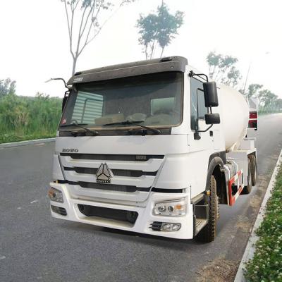 China Working Efficiency China Shandong Heavy Truck Howo Concrete Mixer Cement Mixer For Sale for sale