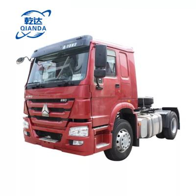 China Deliver Goods Factory Direct Sale Sinotruk Howo 6*4 Tractor Used Howo 6*4 Heavy Duty Tractor Head 371HP Howo Tractor Head For Sale for sale