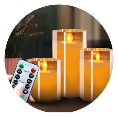 China Remote Control LED Candle Light Christmas Halloween Celebration For Festival Home Hotel Decoration Smokeless Flameless Led Candle Light Real Wax for sale