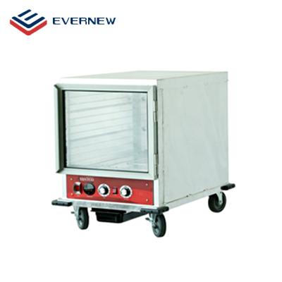 China High Efficiency Industrial Bakery Tools Stainless Steel Insulated Baking Heater Dough Bread Proofer With Wheels for sale