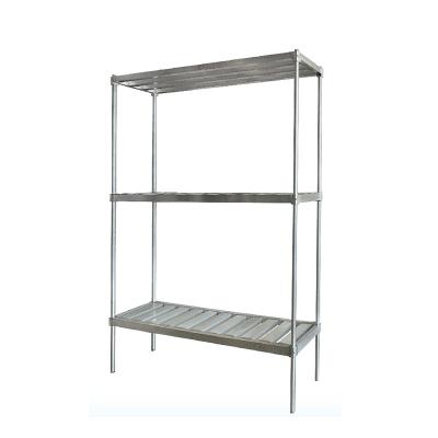 China China Supplier Corrosion Protection Supermarket Warehouse High Storage Aluminum U Iron Beer Keg Rack for sale