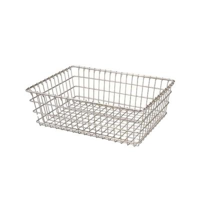 China Chrome Stainless Steel Metal / STAINLESS STEEL WIRE Wire Mesh Basket for sale