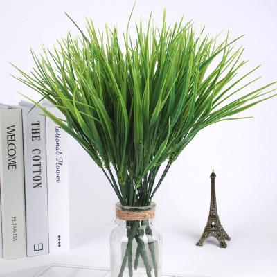 China Small Spring Grass Flower Pot Eco - Friendly Plastic Partition Decoration Artificial Grass for sale