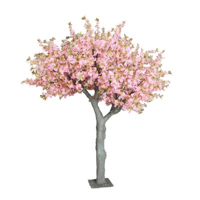 China Silk Red-Pink White Artificial Tree Luxury Wedding Cherry Blossom Flower Full Branches Decorative Arch Large for sale