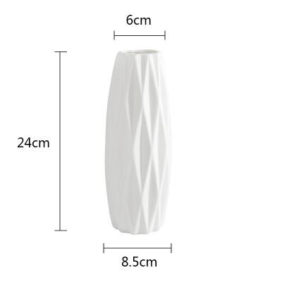 China Nordic European Modern Home Decoration Decor Europe Style Ceramic Flower Vase for sale