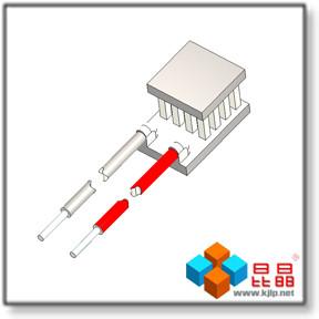 China TES1-011 Series (3.4x5.0mm) Peltier Chip/Peltier Module/Thermoelectric Chip/TEC/Cooler for sale