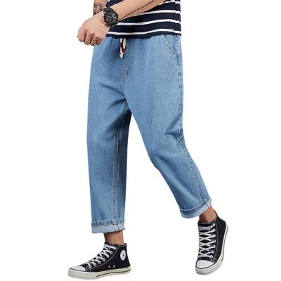 China Plus Size Mens Plus Size Fleece And Wide Leg Pants Jeans for sale