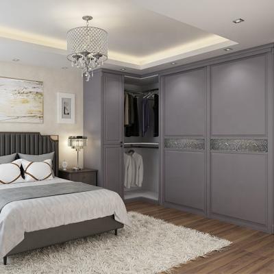 China Top 10 of China Enterprise Modern Sliding Door Bedroom Furniture Set for sale