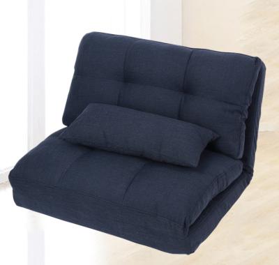 China Modern Direct Supply Adjustable Folding Sofa Bed Bay Window Chair With Two Pillows for sale