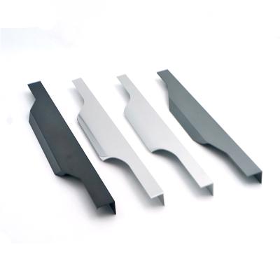 China High Quality Modern Aluminum Handle Easy Installation Square Aluminum Handle For Cabinet for sale