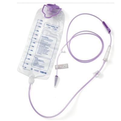 China Hot Selling Hospital Spike Set Disposable Enteral Feeding Enteric Feeding Tube for sale