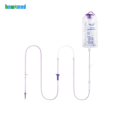 China Hospital Spike Set With Ce Iso Enteric Feeding Certificate Enteric Feeding Set With Feeding Tube for sale