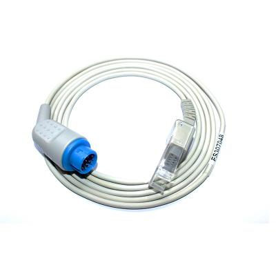 China Eco-friendly Wholesale Medical Spo2 Extension Cable Spo2 Sensor Adapter Extension Wire for sale