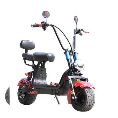 China Newest hot selling unisex union flag scooter powerful double charging electric scooters for adults for sale