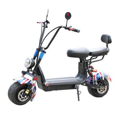 China Customized Big Wheel E Scooter Dual Motor Unisex Electric Scooter 800w for sale