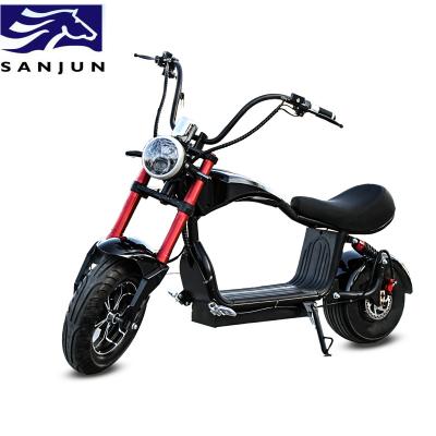 China 2021 New Model Fat Tire Cruiser Ebike Unisex Lithium Battery 1500 Watt Electric Motorcycle Motor for sale