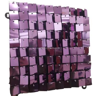 China No Fading Easy Install Modern Party Background Shimmer Wall Sequin Panel To Wedding Backdrop for sale