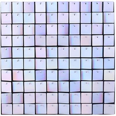 China No Fading 24 Pieces Sequin Panel Shimmer Wall Backdrops For Best Wedding Party Decoration for sale