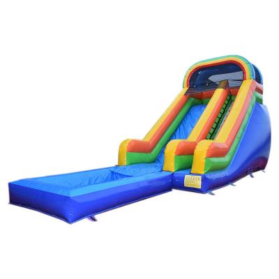 China Commercial inflatable water slide with detachable water pool for rental company kids inflatable waterslides wholesale for sale