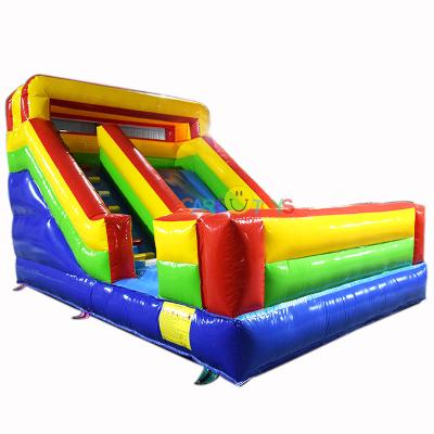 China Cheap Mini Commercial Inflatable Kids Slide Commercial PVC Inflatable Bouncy Slide For Sale for sale