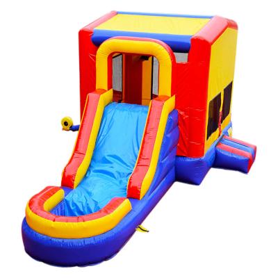 China Cheap Commercial Hot Selling PVC Modular Inflatable Bouncer Slide Combo Inflatable Combo Bouncer Slide For Sale for sale