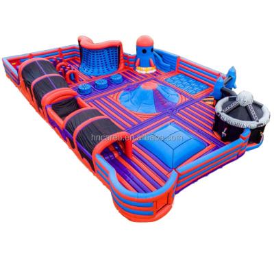 China Commercial American Big Bounce Inflatable Park Inflatable Trampoline Park for sale