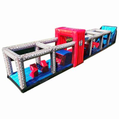 China hot sale commercial indoor commercial ninja warrior inflatable obstacle course for sale for sale