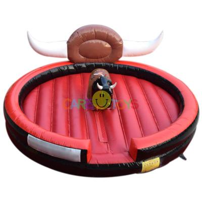 China Commercial Cheap Inflatable Mechanical Bull Game Rodeo Bull Rodeo Indoor Amusement Rides For Sale for sale