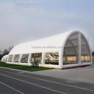 China Large Commercial Outdoor Transparent White Inflatable Wedding Tent Party Tent For Sale for sale