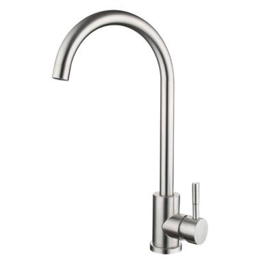 China 2021 Modern Stylish Goose Neck Sink Mixer Tap Faucet Kitchen for sale