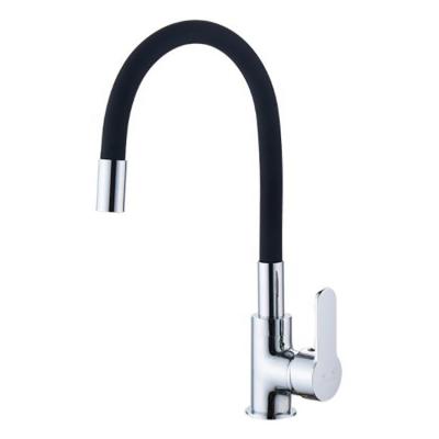 China Traditional Silicone Flexible Kitchen Sink Faucet For Kitchen With Flexible Hose for sale