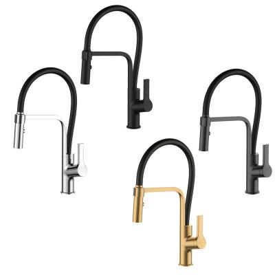 China Modern Flexible Water Faucet Gold Kitchen Faucet Kitchen Mixer Tap Kitchen Sink Mixer Tap for sale