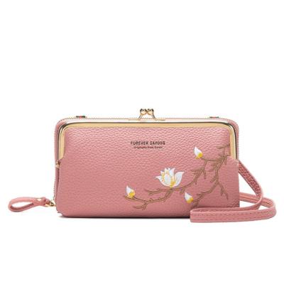 China Durable Small Women Purse With Strap Leather Cell Phone Bags for sale