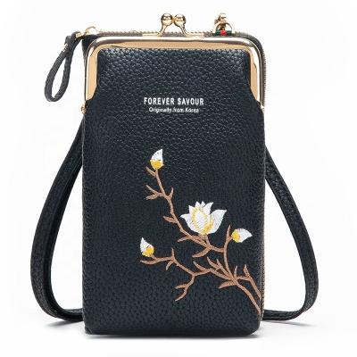 China Shockproof Made In China Wallets Bag Mini Shoulder Waterproof Women Crossbody Cell Phone Bags for sale