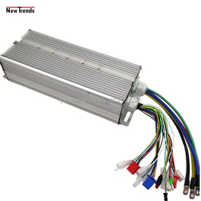 China Motorcycle 60v 72v 2500w Electric Vehicle High Power Motor Controller Electric Tricycle Scooter Brushless Controller for sale