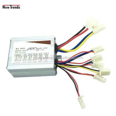 China Brush DC Motor 24V 36V 48V 500W Brush Motor Controller Electric Bicycle /Scooter Brushed DC Motor Controller for sale