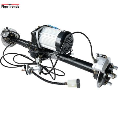 China 1500 W 60V 72V Motor Disc Brake Axle Assembly For Electric Cars Drip Proof Brushless Differential Rear Conversion for sale