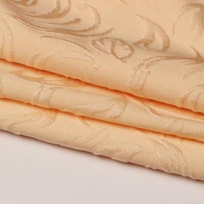 China Breathable Stretch Jacquard Silk Fabric 5 Sheets Flower Jacquard Spandex Knitting For Sofa Premium Bedding for sale